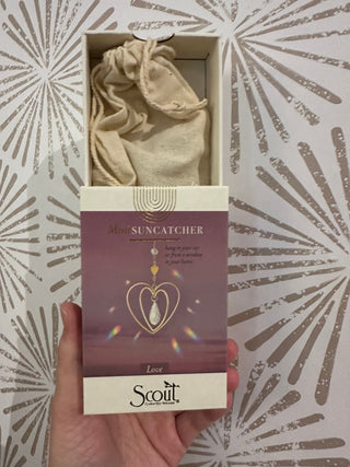 Heart Mini Suncatcher - Simply Sunflowers