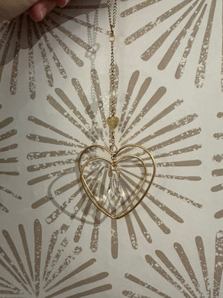 Heart Mini Suncatcher - Simply Sunflowers