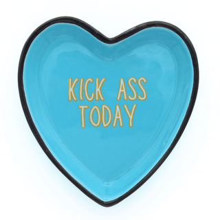 Heart Trinket Tray Kick Ass Today - Simply Sunflowers