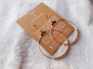 Hepburn Earrings - Simply Sunflowers