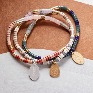 Howlite Charm Bracelet - Simply Sunflowers