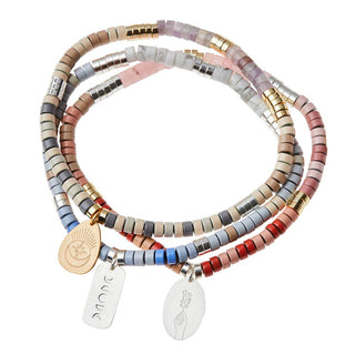 Howlite Charm Bracelet - Simply Sunflowers