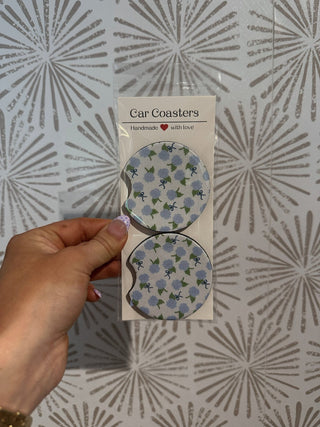 Hydrangea Car Coasters - Simply Sunflowers