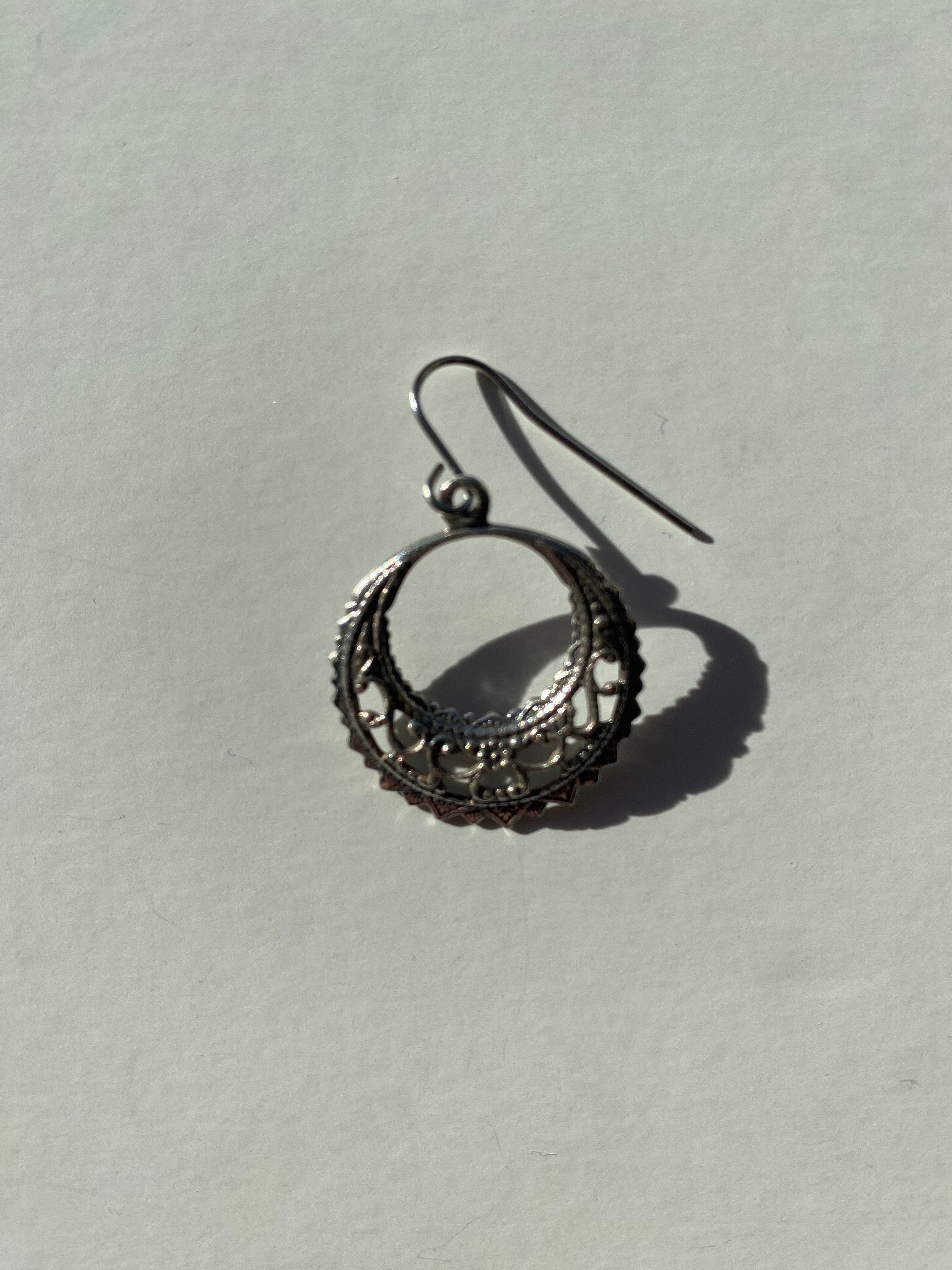 Lightweight Silver Earrings