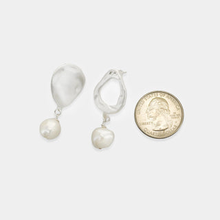 In the Sea Pearl Earrings - Simply Sunflowers