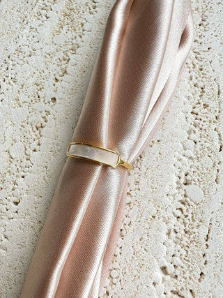Iridescent Band Gold Ring - Simply Sunflowers