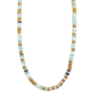 Joan Multi Color Beaded Stone Necklace || Choose Color - Simply Sunflowers
