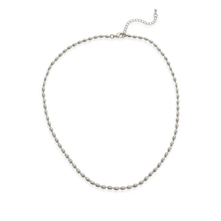 Juney Silver Beaded Necklace - Simply Sunflowers