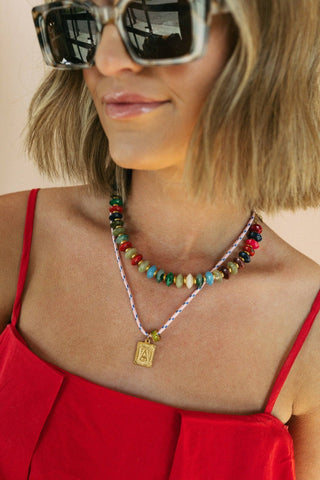 Kaleidoscope Beaded Necklace - Simply Sunflowers
