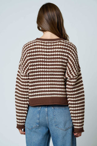 Kenzie Striped Cardigan - Simply Sunflowers