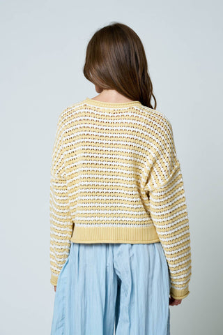 Kenzie Striped Cardigan - Simply Sunflowers
