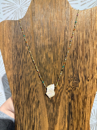 Keshi Necklace - Simply Sunflowers