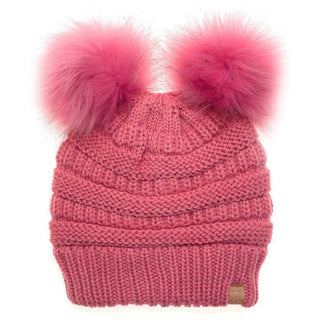 Kids Pom Pom Beanie - Simply Sunflowers