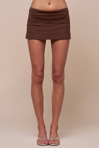 Knit Micro Skort - Simply Sunflowers