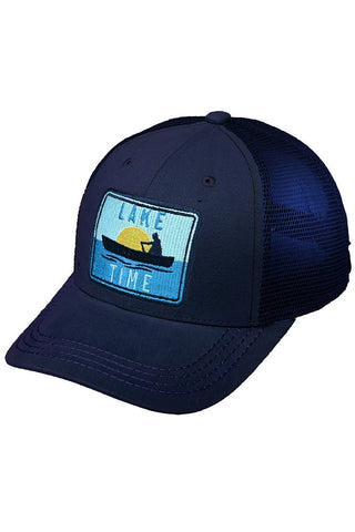 Lake Time Trucker Hat - Simply Sunflowers