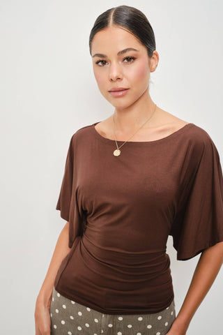 Lana Tie Back Top - Simply Sunflowers