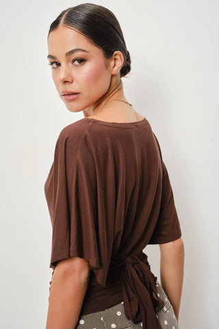 Lana Tie Back Top - Simply Sunflowers