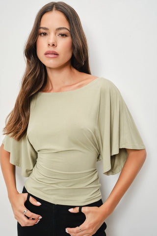 Lana Tie Back Top - Simply Sunflowers