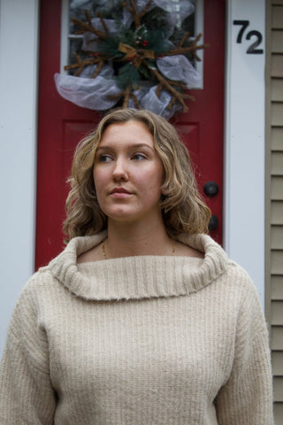 Latte Sweater - Simply Sunflowers