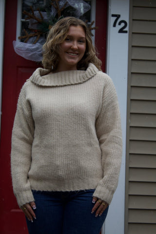 Latte Sweater - Simply Sunflowers