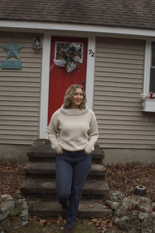 Latte Sweater - Simply Sunflowers