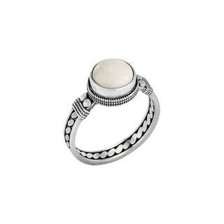 Lemon Sorbet Chrysoprase Sterling Silver Ring - Simply Sunflowers