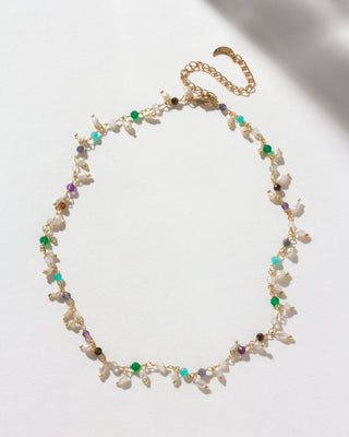 Lily of the Valley Collar Necklace - Simply Sunflowers