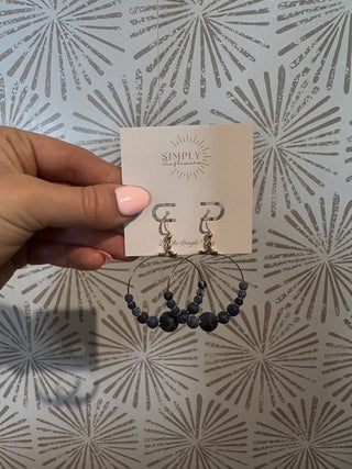 Lindsay Gemstone Earrings - Simply Sunflowers