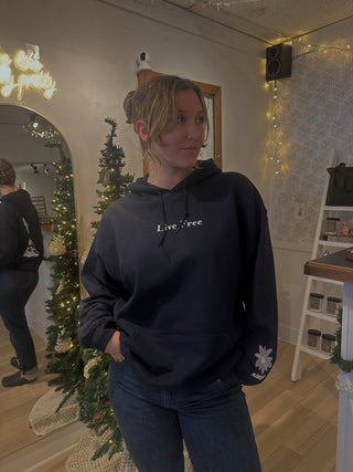 Live Free Hoodie - Simply Sunflowers