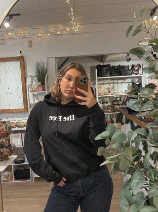 Live Free Hoodie - Simply Sunflowers