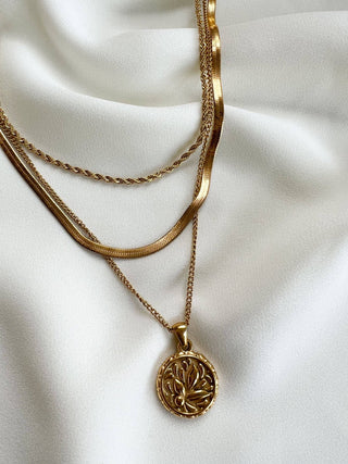 Lotus Necklace - Simply Sunflowers