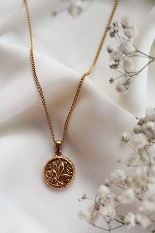 Lotus Necklace - Simply Sunflowers