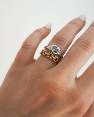 Love Knot Ring | Silver - Simply Sunflowers