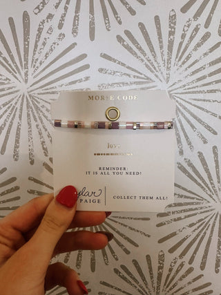 Love Morse Code Bracelet - Simply Sunflowers