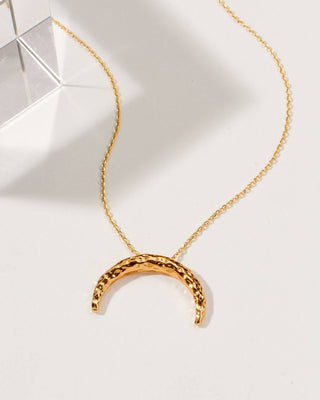 Lunula Amulet Necklace - Simply Sunflowers