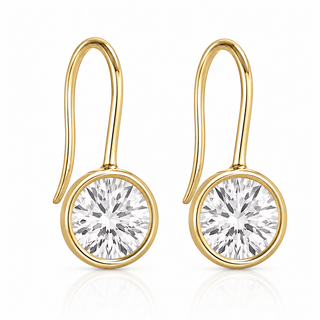Lyla Bezel Earring - Simply Sunflowers