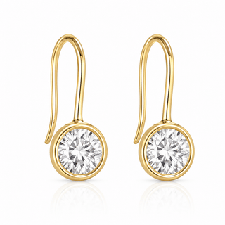 Lyla Bezel Earring - Simply Sunflowers