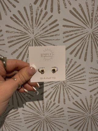 Madison Gold Earrings - Simply Sunflowers