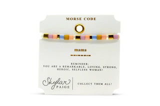 Mama Morse Code Bracelet - Simply Sunflowers