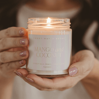 Mango and Coconut Candle - Simply Sunflowers