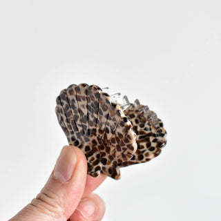 Marbled Seashell Small Acetate Hair Claw Summer Beachy Style - Simply Sunflowers