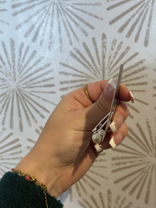 Marquis Pearl Earrings - Simply Sunflowers