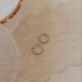 May Raindrop Hoops - Simply Sunflowers