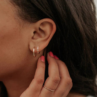 May Raindrop Hoops - Simply Sunflowers