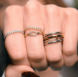 Merit Silver Crystal Ring - Simply Sunflowers