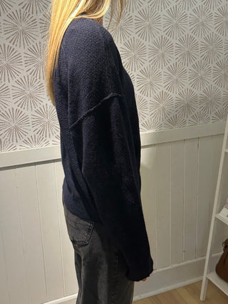 Midnight Blues Cardigan - Simply Sunflowers