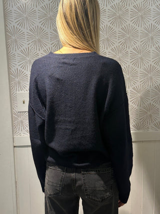 Midnight Blues Cardigan - Simply Sunflowers