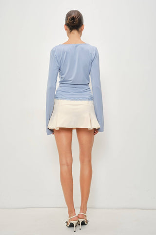 Mika Wrap Top - Simply Sunflowers