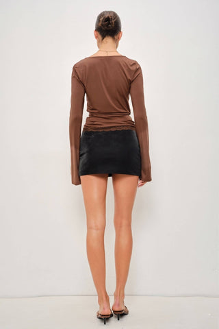 Mika Wrap Top - Simply Sunflowers
