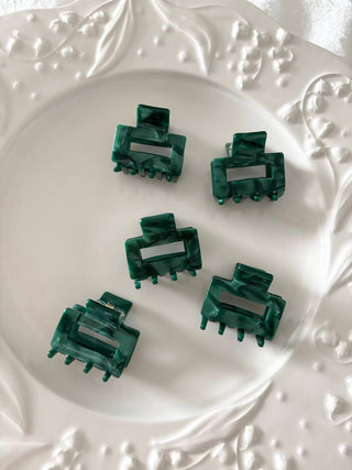 Mini Marble Claw Clip - Simply Sunflowers